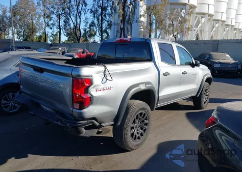 2024 Chevrolet Colorado 4Wd Trail Boss from USA, damaged, VIN 1GCPTEEK4R1220830